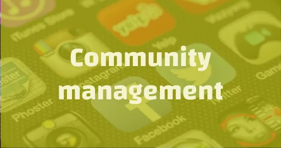 Mes services en community management et gestion des réseaux sociaux